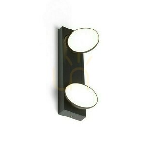 Eliseo Ii felszíni lámpa Fekete 230 V Led 2x5 W 3000 K small 3