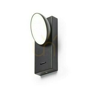 Fali lámpa Eliseo Black 230 V LED 5 W 3000 K small 1