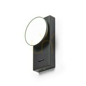 Fali lámpa Eliseo Black 230 V LED 5 W 3000 K small 2