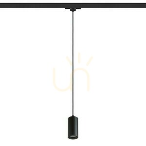 Belenos függőlámpa 3 fázisra. Rails Fekete 230 V Led Gu10 9 W. small 1