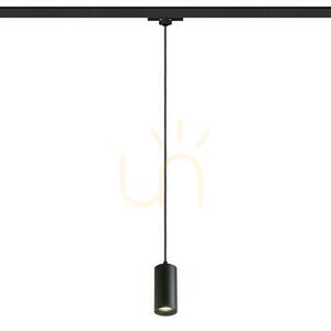 Belenos függőlámpa 3 fázisra. Rails Fekete 230 V Led Gu10 9 W. small 2
