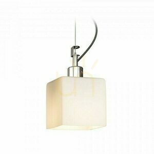 Dados Új opálüveg/króm függőlámpa 230 V E27 28 W. small 1