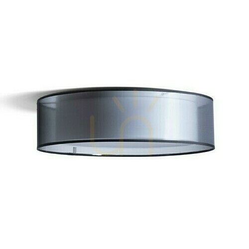 Jelölje be Plafond Otis 60 mennyezeti átlátszó fekete/fehér 230 V E27 4x28 W.