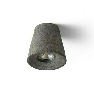 Downlight Volca mennyezeti beton/dekor sötét gránit 230 V Led Gu10 5 W. small 1