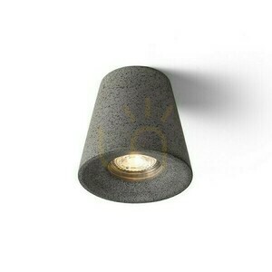 Downlight Volca mennyezeti beton/dekor sötét gránit 230 V Led Gu10 5 W. small 4