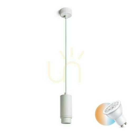 Jelölje be Optimus függőlámpa fehér 230 V Led Gu10 9 W 10 50°.