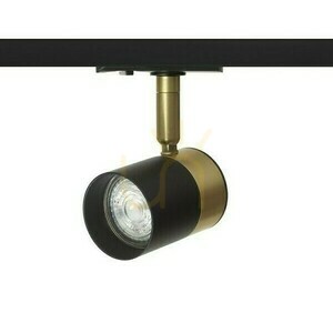 Rendl LALA spotlámpa 1 fázisú sínhez, fekete/sárgaréz, GU10, 230 V small 5