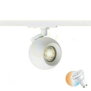 Fehér Rendl SIENA 1 fázisú sínspot GU10 9 W R13759 small 0