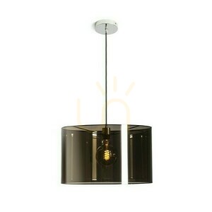 Fancy 50/30 Füst fólia függőlámpa 230 V E27 20 W. small 0