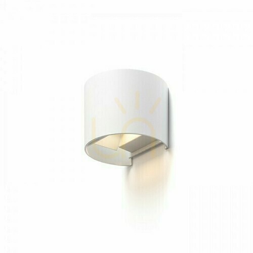 Jelölje be Tito R Dimm kültéri fali lámpa Fehér 230 V Led 2x3 W Ip65 3000 K