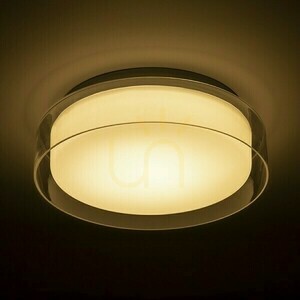 Fürdőszoba lámpa Velence Led 30 Mennyezeti átlátszó üveg/opálüveg/króm 230 V 12 W Ip44 3000 K small 3