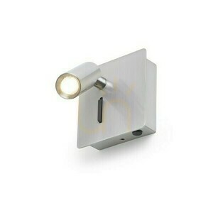 Fali lámpa Mig fali lámpa Nickel Mat 230 V Led 3 W 30° 3000 K small 3