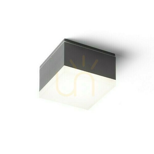 Jelölje be Rendl ORIN SQ R13629 antracit kültéri mennyezeti lámpa, LED 10 W 3000 K IP54