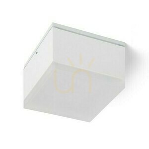 Rendl ORIN SQ kültéri mennyezeti lámpa fehér szatén akrillal LED 10 W IP54 3000 K R13628 small 2