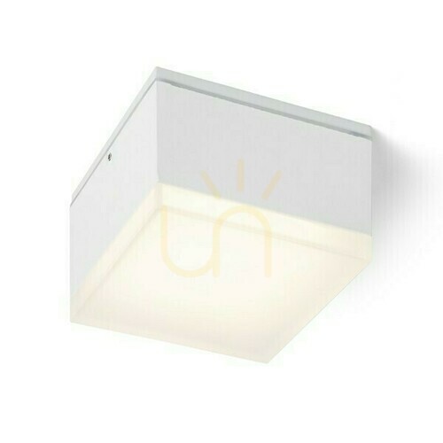Jelölje be Plafonds kültéri Orin Sq mennyezet fehér szatén akril 230 V Led 10 W Ip54 3000 K