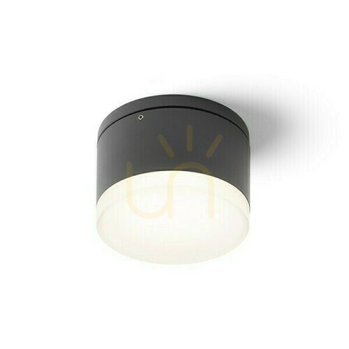 Jelölje be Plafonds kültéri Orin R mennyezeti antracit szatén akril 230 V Led 10 W Ip54 3000 K