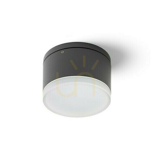 Jelölje be Plafonds kültéri Orin R mennyezeti antracit szatén akril 230 V Led 10 W Ip54 3000 K