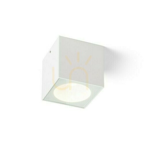 Jelölje be Kültéri Plafonds Senza Sq Ceiling Fehér átlátszó üveg 230 V Led 6 W Ip65 3000 K