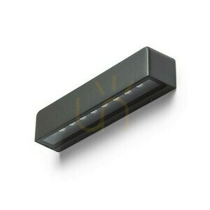 SAMPO kültéri fali lámpa, antracit, LED 9 W, 3000 K, IP65 small 2
