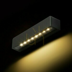 SAMPO kültéri fali lámpa, antracit, LED 9 W, 3000 K, IP65 small 3