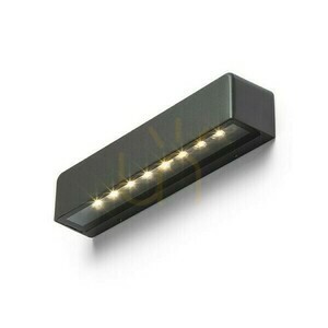 SAMPO kültéri fali lámpa, antracit, LED 9 W, 3000 K, IP65 small 0