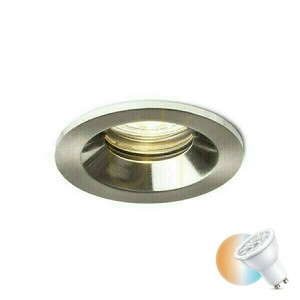 BELLA GU10 kerek süllyesztett lámpatest matt nikkel IP65 max 15W RENDL R13601 small 0