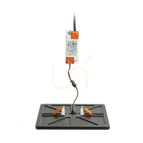 Jelölje be Bjork Sq 20 Süllyesztett lámpatest Fekete 230 V Led 18 W 3000 K