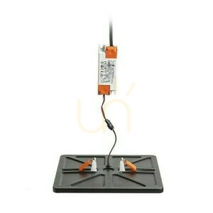Bjork Sq 20 Süllyesztett lámpatest Fekete 230 V Led 18 W 3000 K small 2