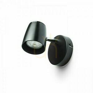 Fali lámpa Joli I fali lámpa Fekete 230 V Led Gu10 10 W. small 4