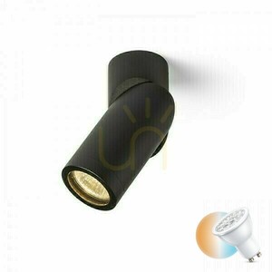 Rendl SNAZZY spotlámpa Fekete 230 V GU10 max. 8 W small 0