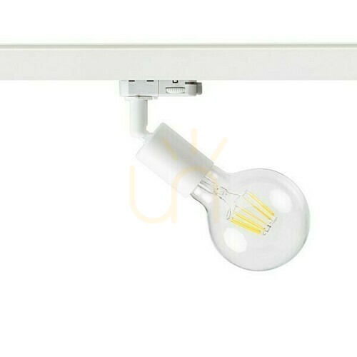 Jelölje be Fax E27 spotlámpa 3 fázisú sínhez Fehér 230 V 25 W.
