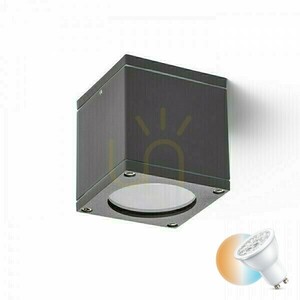 Plafonds Kültéri Rodge mennyezet antracit 230 V Gu10 35 W Ip54 small 0