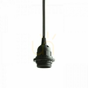 Árnyékoló, lámpaernyő Spider I függőkészlet Fekete 230 V E27 15 W. small 2