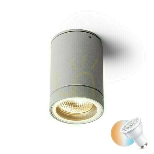 Jelölje be Plafonds kültéri Sammy mennyezet szürke 230 V Led Gu10 15 W Ip54