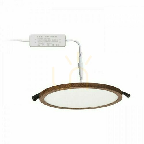 Jelölje be Hue süllyesztett lámpatest R 17 Decor sötét dió 230 V Led 18 W 3000 K