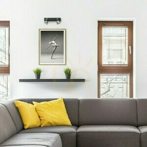 Rendl TRICA II fekete fali és mennyezeti spotlámpa 2 × GU10 2 × 25 W R13374 small 2