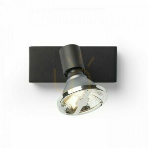 Fali spotlámpa Rendl TRICA I R13372 GU10 25 W fekete állítható 13 cm small 4