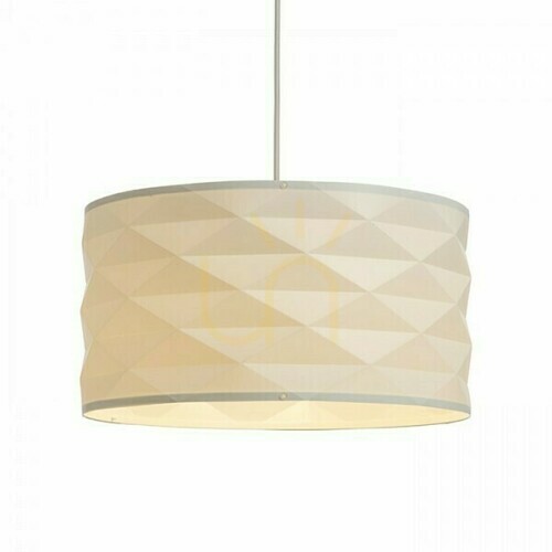 Jelölje be Rendl EZRA 40 függeszték fehér PVC/szürke E27 15 W R13319