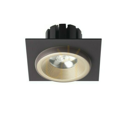 Jelölje be Sharm Sq I Pearl Gold/Bronze süllyesztett lámpatest 230 V Led 10 W 24° 3000 K