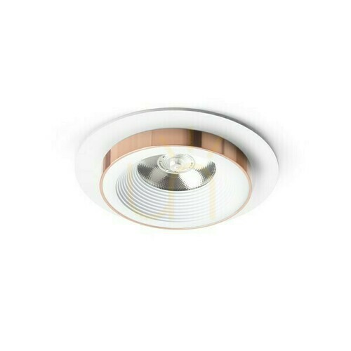 Jelölje be Fehér-réz süllyesztett LED lámpa Rendl SHARM R I R13235 10 W 900 lm 3000 K 24°