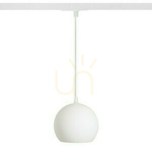 Rendl Copa függőlámpa 1 fázisú sínhez, opálüveg, E27 11 W, R13205 small 0