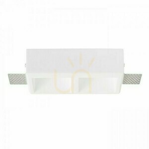 Quo Sq Ii Süllyesztett gipsz 230 V Gu10 2x35 W lámpatest. small 2