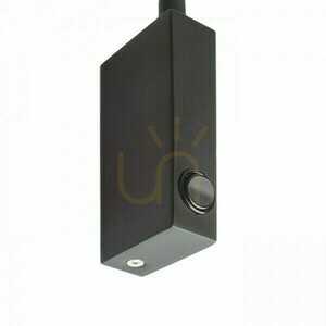 Eke fali lámpa Fekete 230 V Led 3 W 60° 3000 K small 2