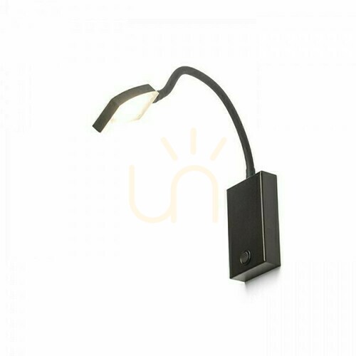 Jelölje be Fali lámpa Frisco W fali lámpa Fekete 230 V Led 4.2 120° 3000 K