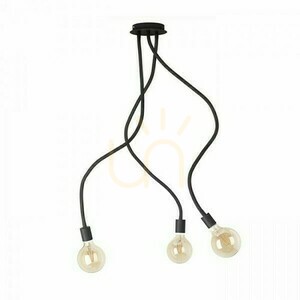 Rendl LOYD E27 III fekete függőlámpa 3×E27 15 W R12935 small 3