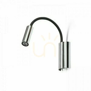 Wall Show Fali lámpa Fekete króm 230 V Led 3 W 3000 K small 1
