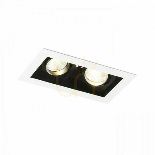 Jelölje be Bondy Ii süllyesztett lámpatest fehér 230 V Led 2x7 W 24° 3000 K