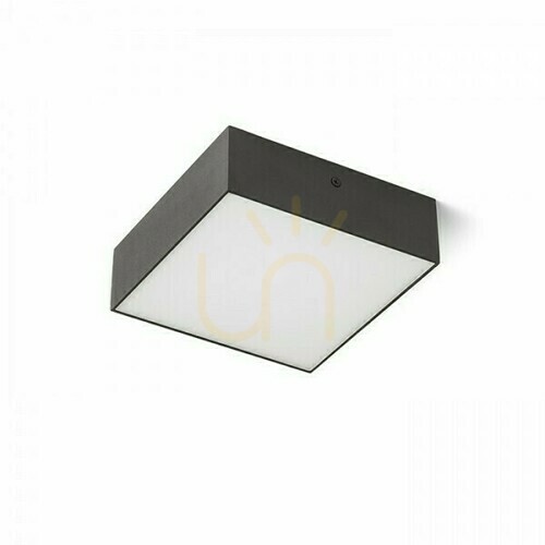 Jelölje be Larisa Sq 17 mennyezeti plafond fekete 230 V Led 15 W 3000 K
