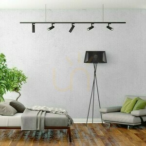 Bahia reflektor 3 fázisú sínhez Fekete 230 V Led 28 W 38° 3000 K small 3