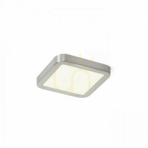 Jelölje be Hue Sq 9 süllyesztett nikkel matt 230 V Led 6 W 3000 K lámpatest.